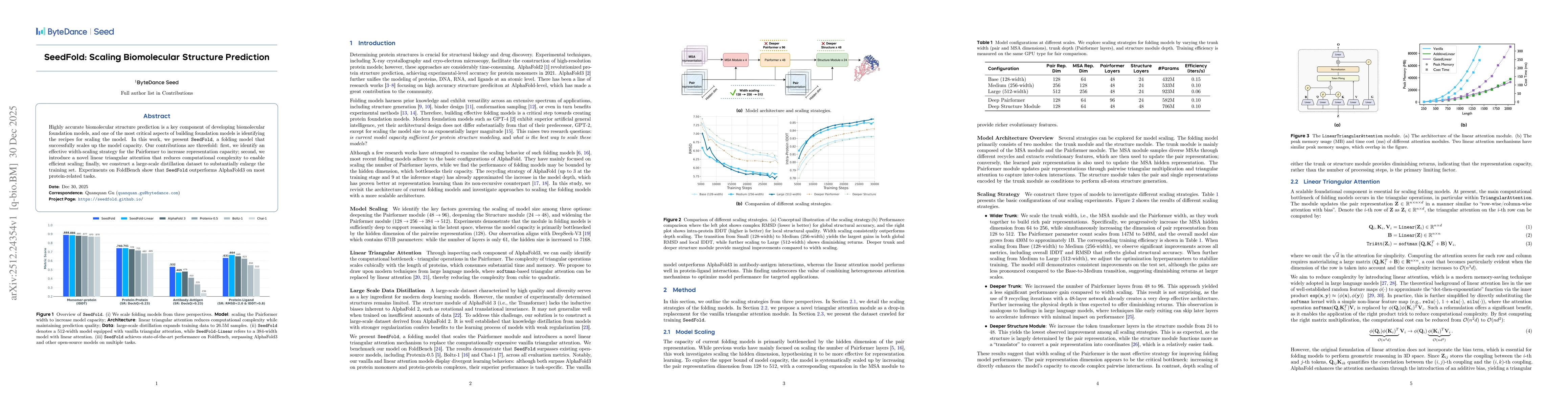 Thumbnail for SeedFold: Scaling Biomolecular Structure Prediction