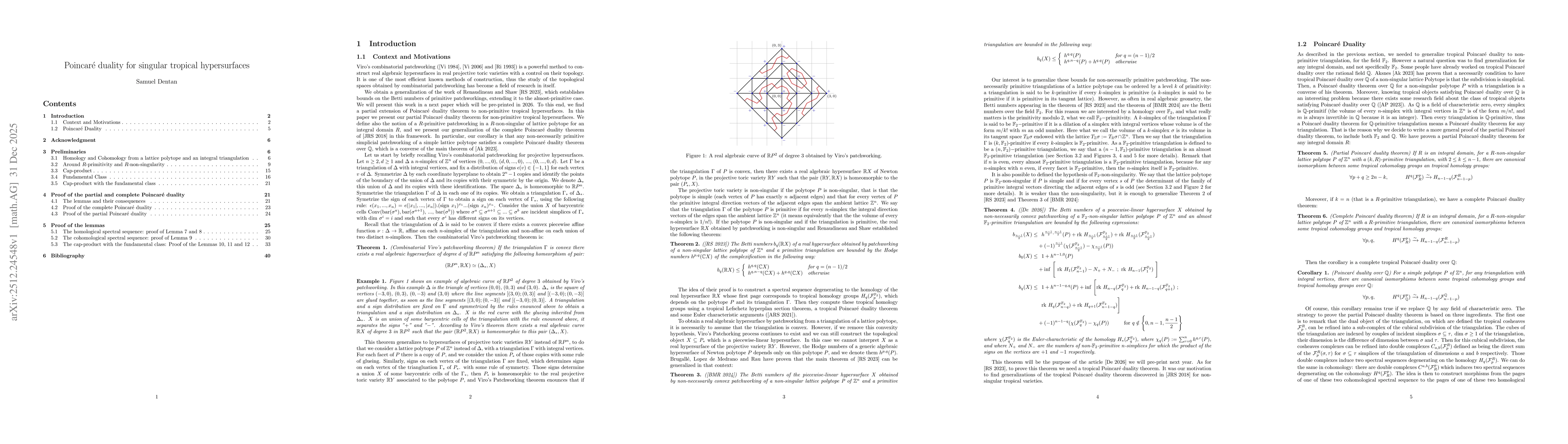 Thumbnail for Poincaré duality for singular tropical hypersurfaces