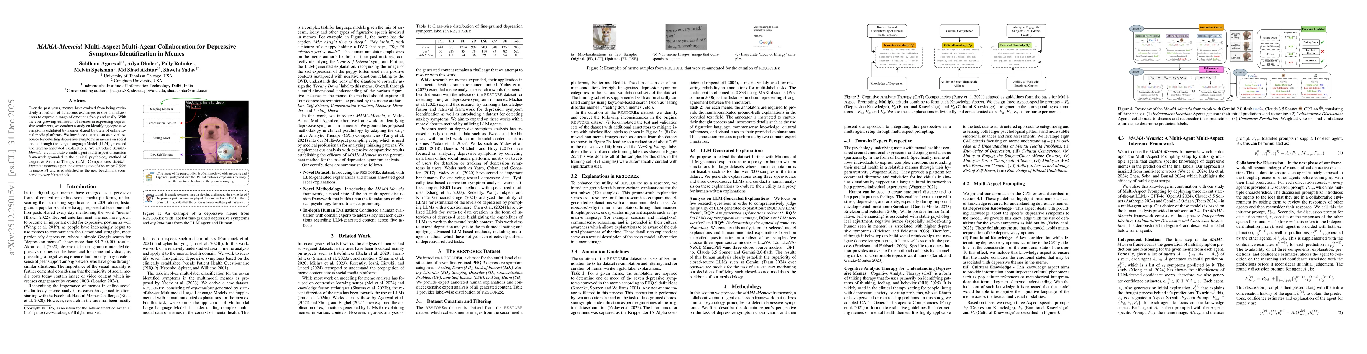 Thumbnail for MAMA-Memeia! Multi-Aspect Multi-Agent Collaboration for Depressive Symptoms Identification in Memes