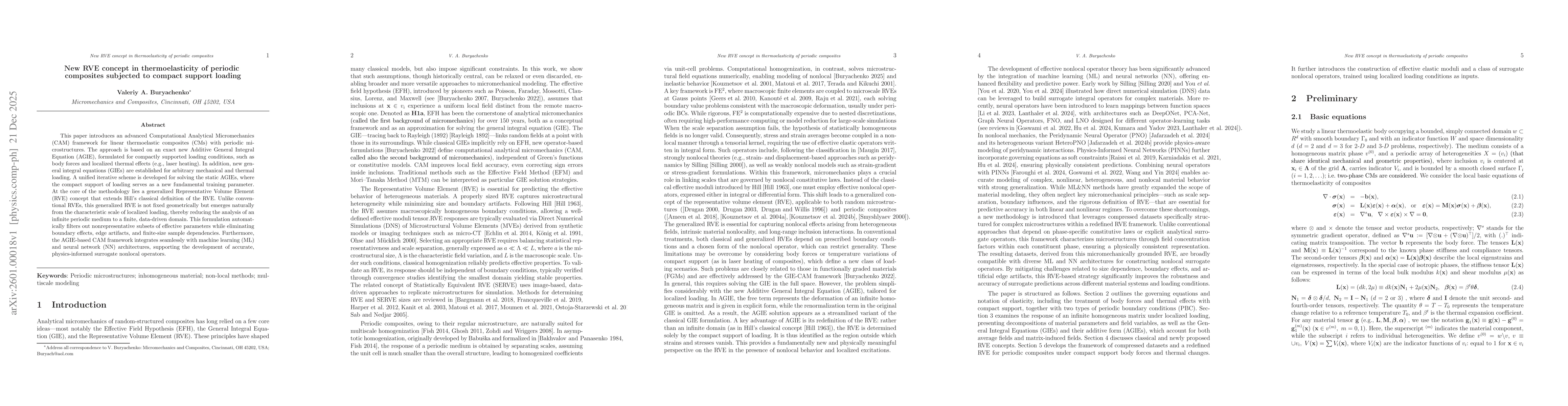 Thumbnail for New RVE concept in thermoelasticity of periodic composites subjected to compact support loading