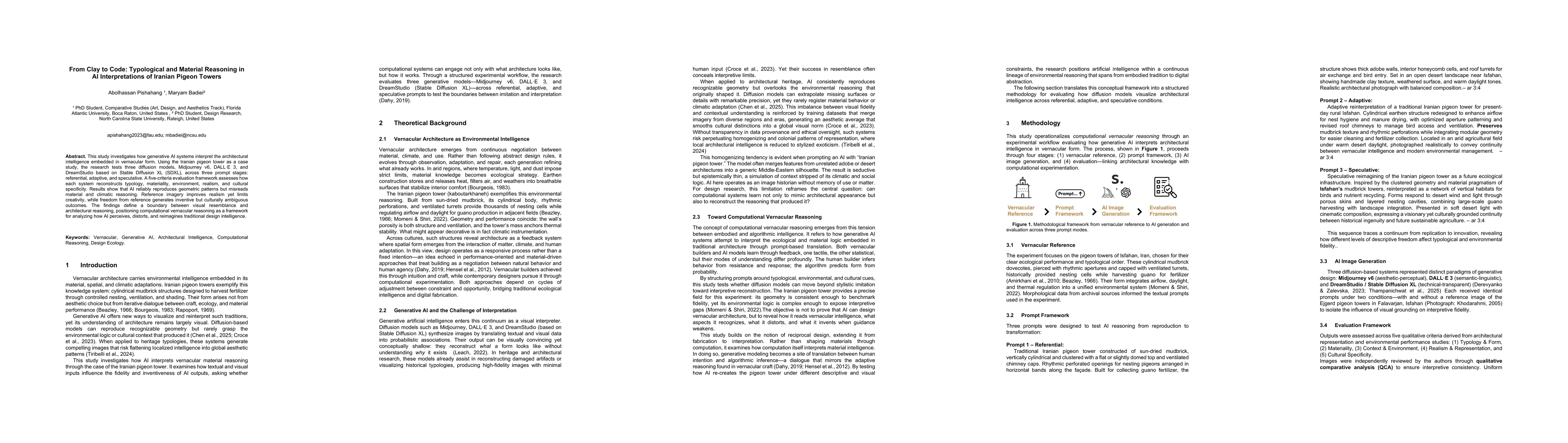 Thumbnail for From Clay to Code: Typological and Material Reasoning in AI Interpretations of Iranian Pigeon Towers