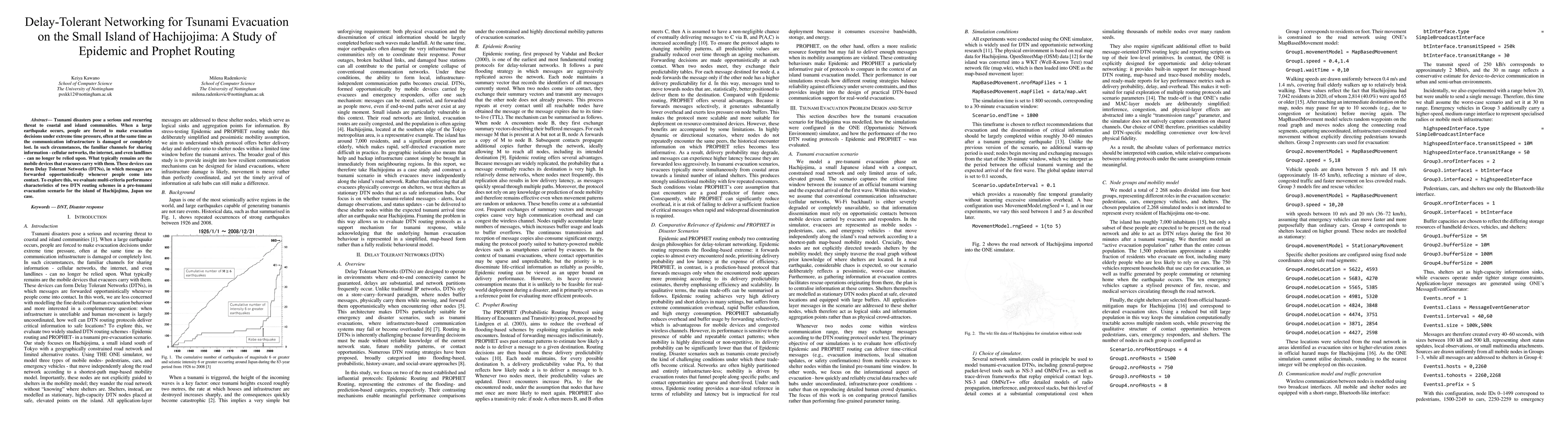 Thumbnail for Delay-Tolerant Networking for Tsunami Evacuation on the Small Island of Hachijojima: A Study of Epidemic and Prophet Routing
