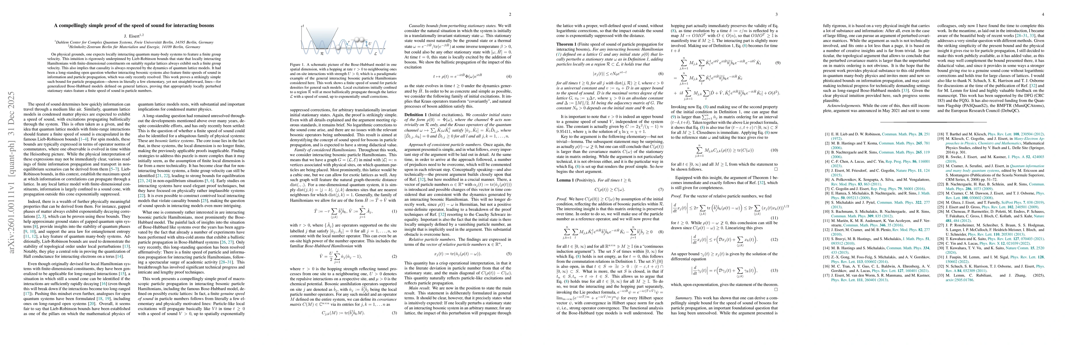 Thumbnail for A compellingly simple proof of the speed of sound for interacting bosons