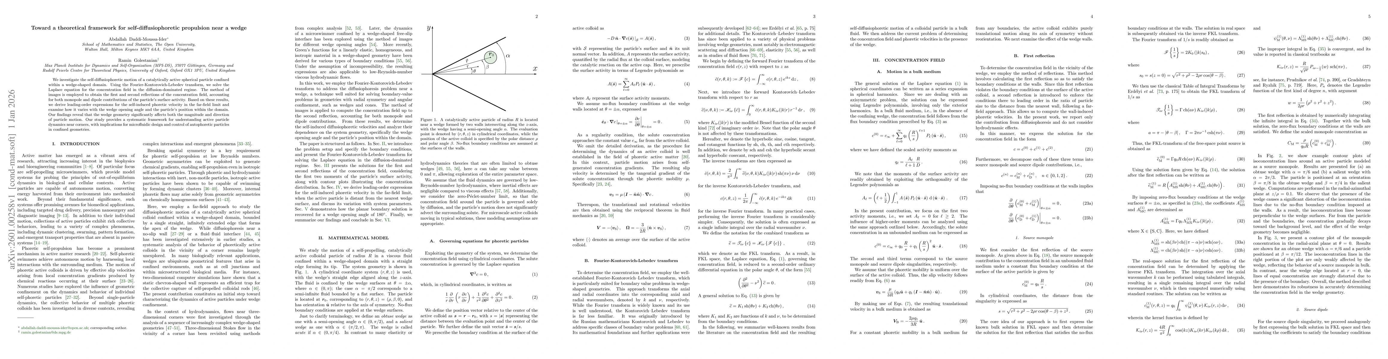 Thumbnail for Toward a theoretical framework for self-diffusiophoretic propulsion near a wedge