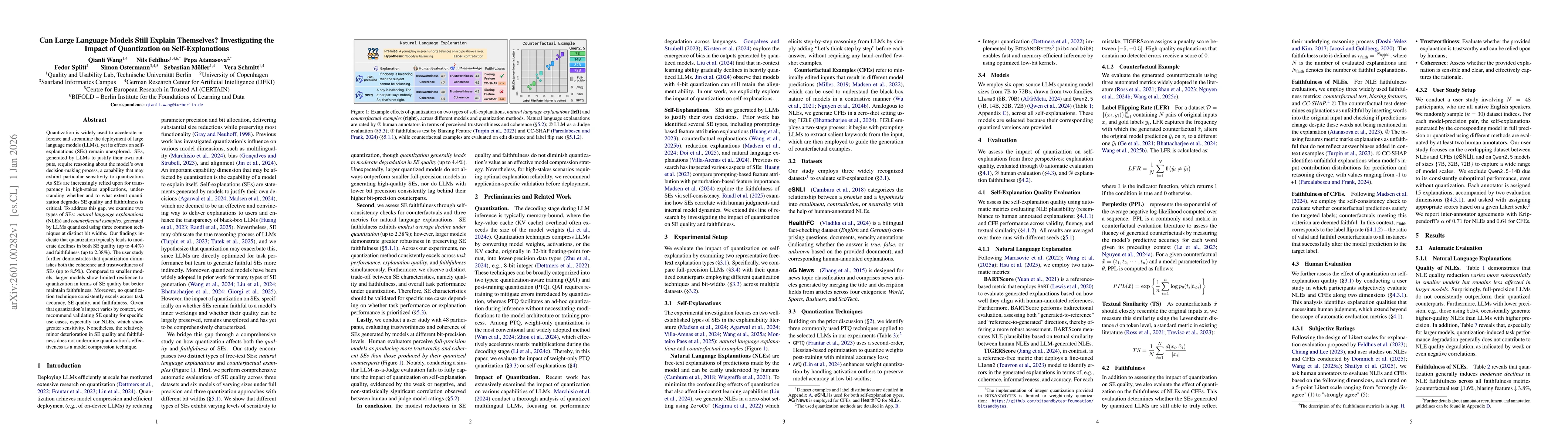 Thumbnail for Can Large Language Models Still Explain Themselves? Investigating the Impact of Quantization on Self-Explanations