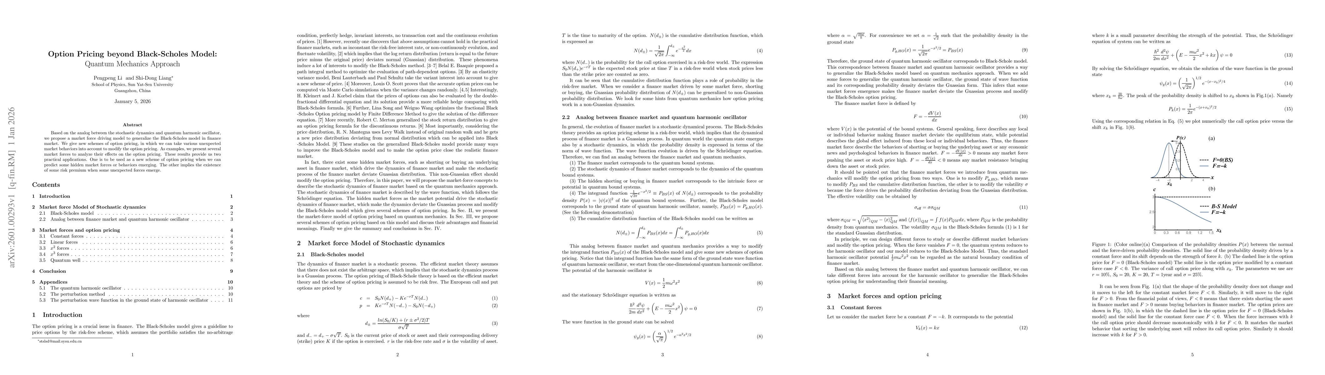 Thumbnail for Option Pricing beyond Black-Scholes Model:Quantum Mechanics Approach