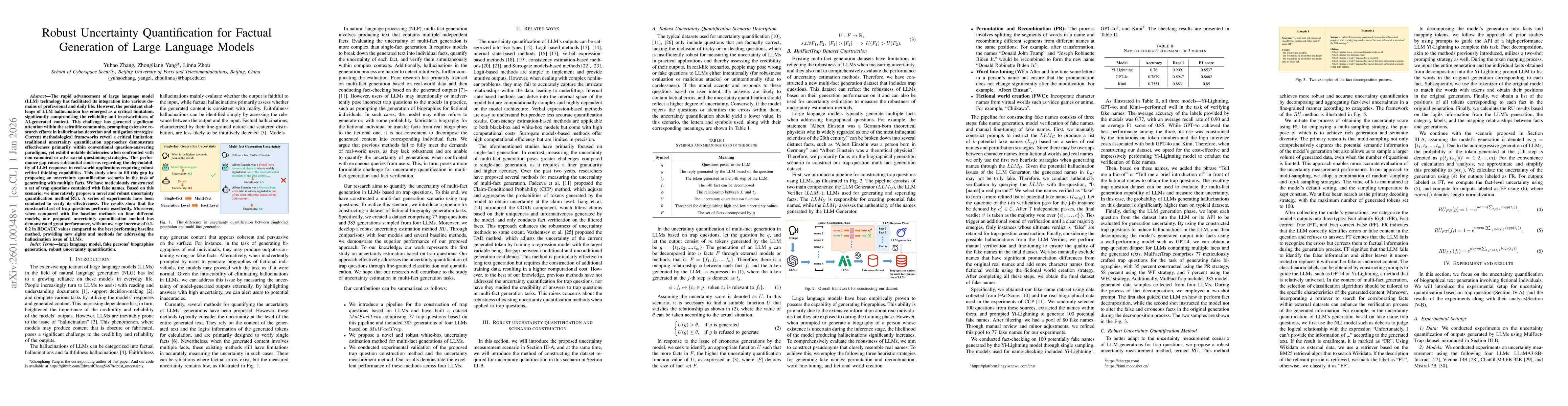 Thumbnail for Robust Uncertainty Quantification for Factual Generation of Large Language Models