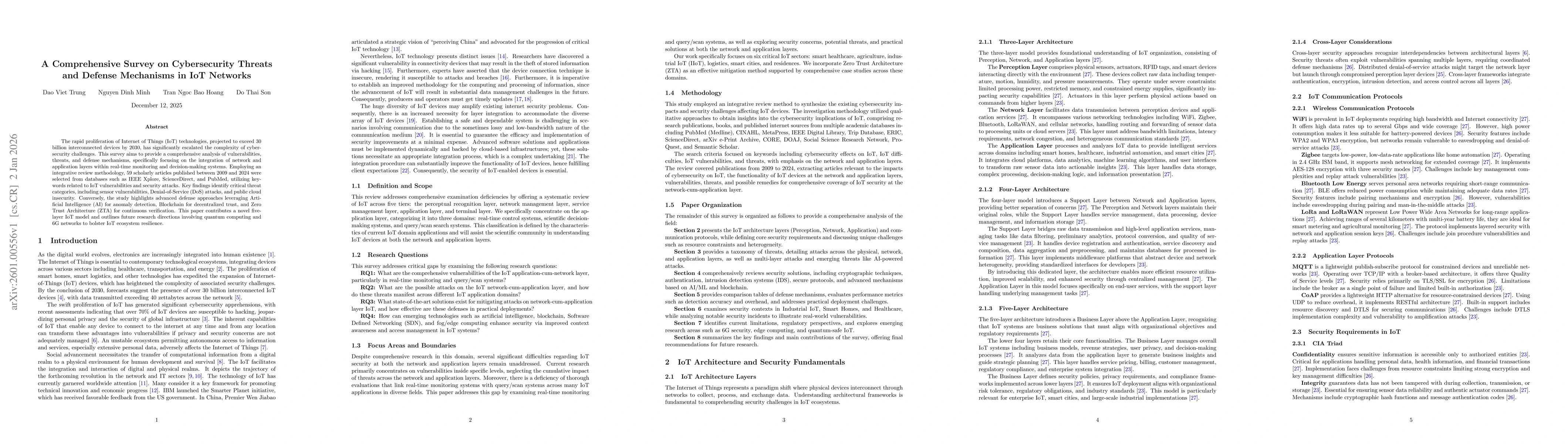Thumbnail for Cyberscurity Threats and Defense Mechanisms in IoT network