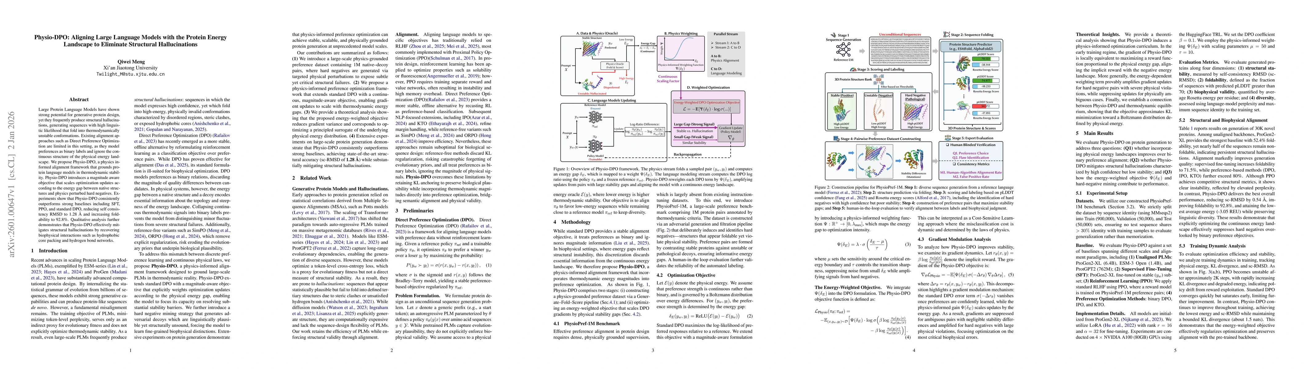 Thumbnail for Physio-DPO: Aligning Large Language Models with the Protein Energy Landscape to Eliminate Structural Hallucinations