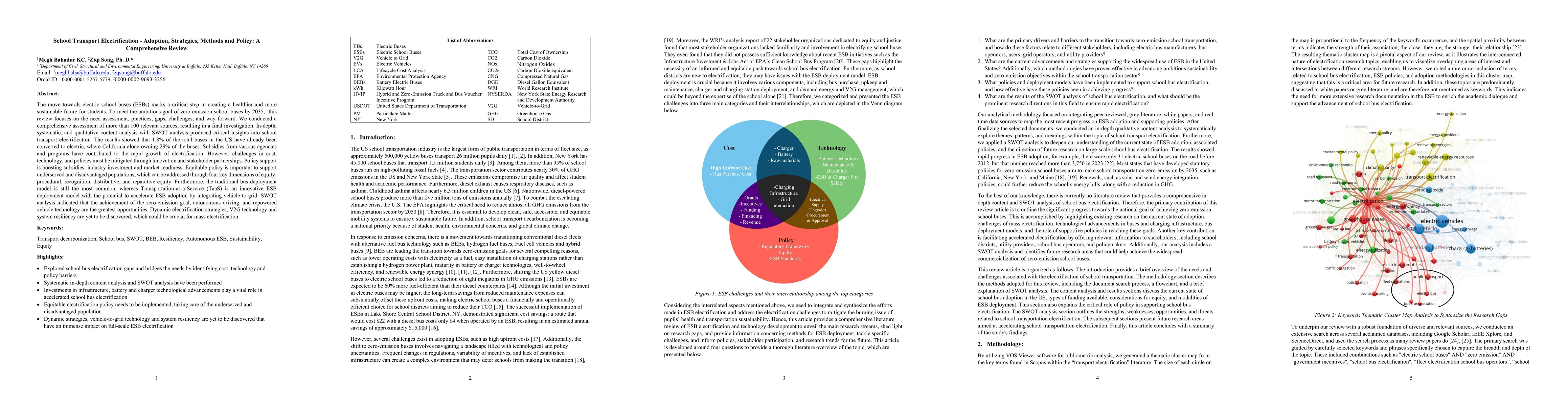 Thumbnail for School Transport Electrification -- Adoption, Strategies, Methods and Policy: A Comprehensive Review