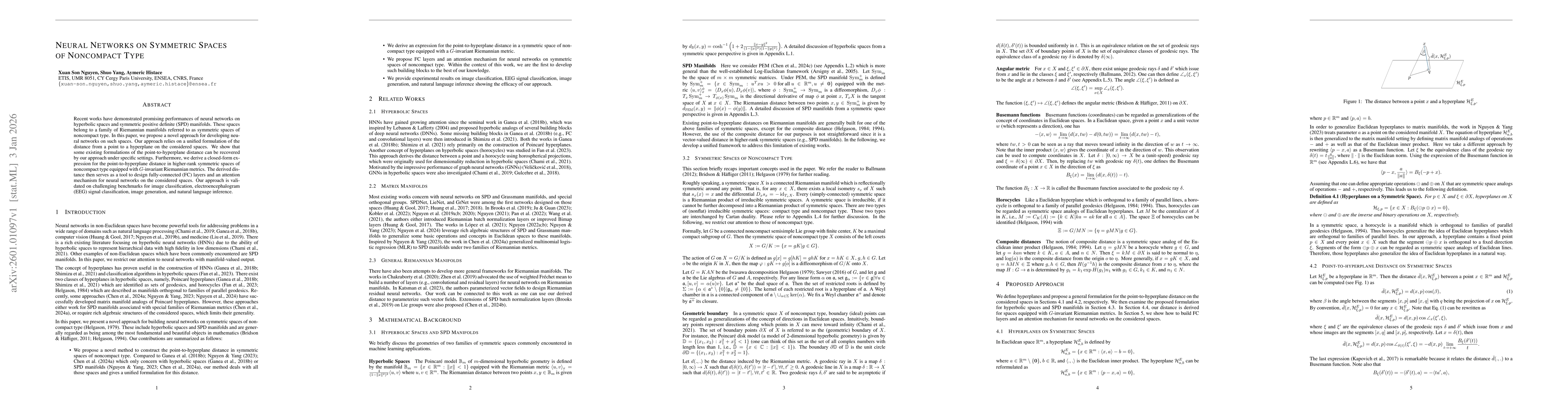 Thumbnail for Neural Networks on Symmetric Spaces of Noncompact Type
