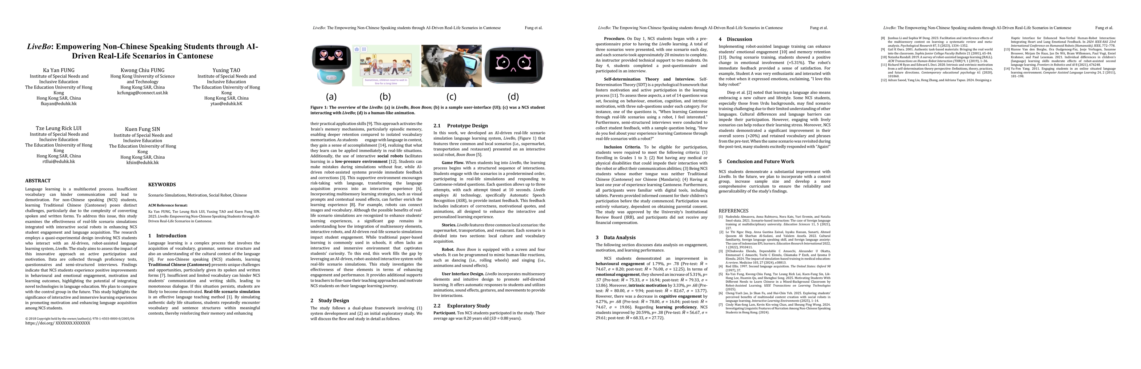 Thumbnail for LiveBo: Empowering Non-Chinese Speaking Students through AI-Driven Real-Life Scenarios in Cantonese