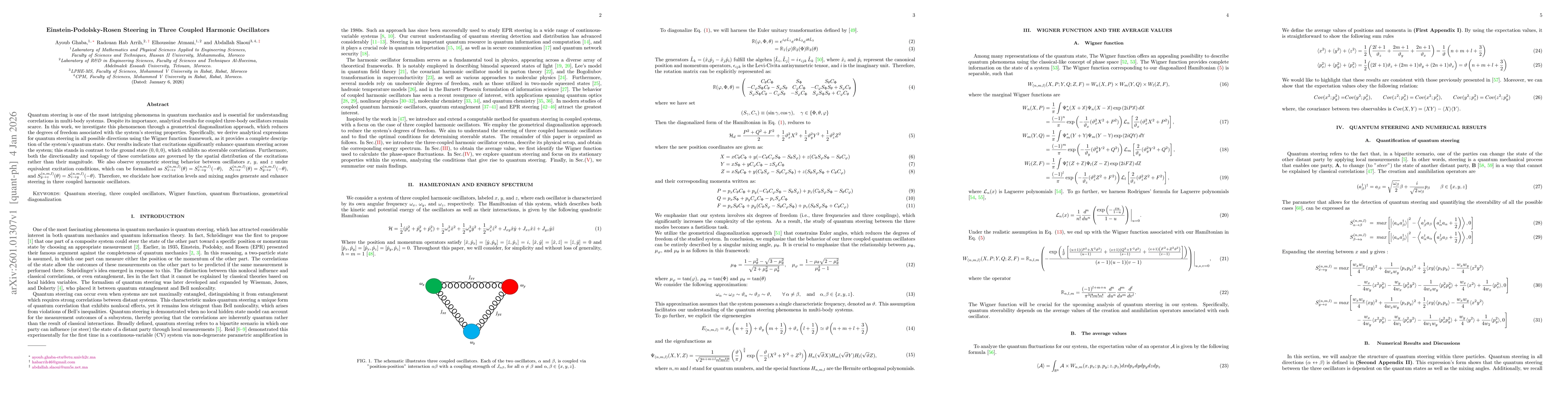 Thumbnail for Einstein-Podolsky-Rosen Steering in Three Coupled Harmonic Oscillators