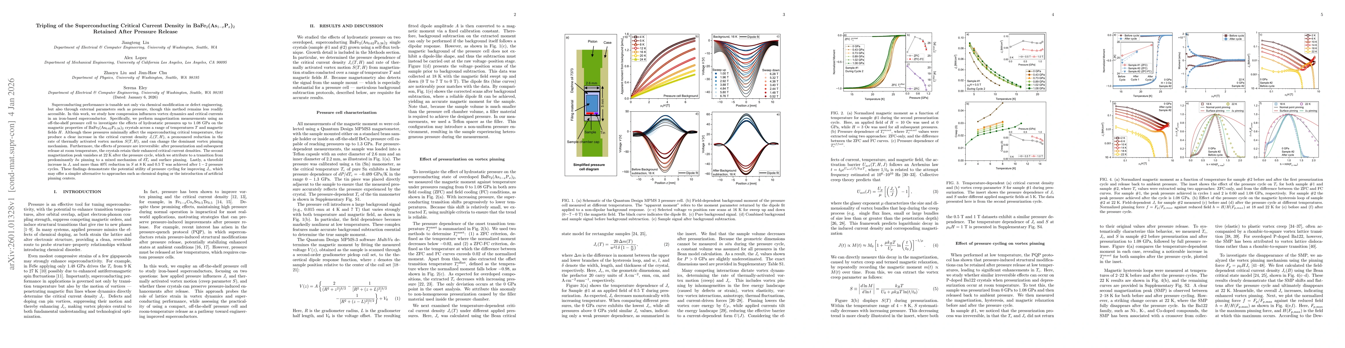 Thumbnail for Tripling of the Superconducting Critical Current Density in BaFe$_2$(As$_{1-x}$P$_x$)$_2$ Retained After Pressure Release