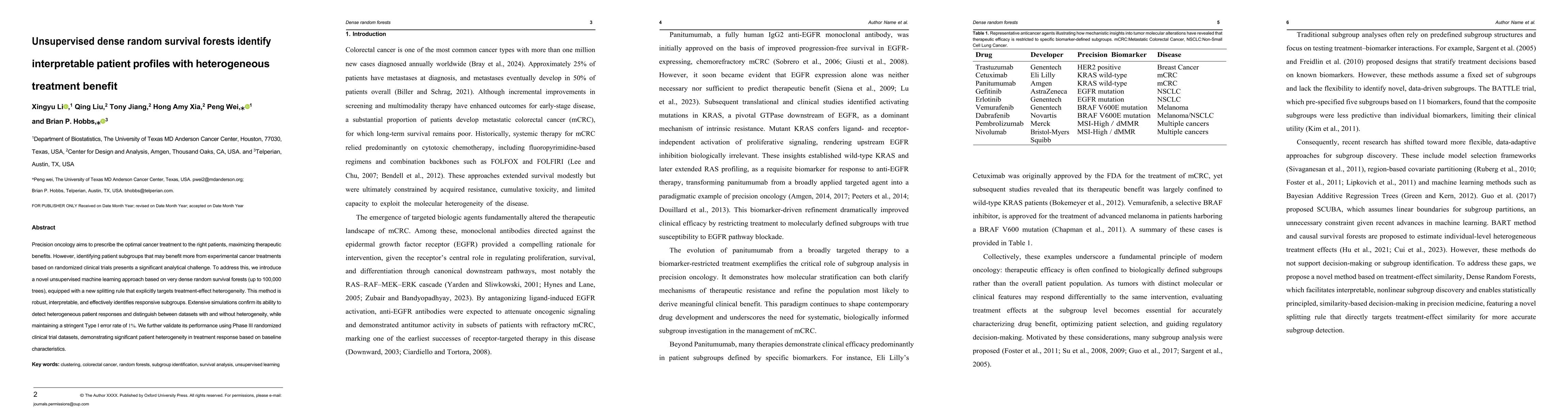 Thumbnail for Unsupervised dense random survival forests identify interpretable patient profiles with heterogeneous treatment benefit