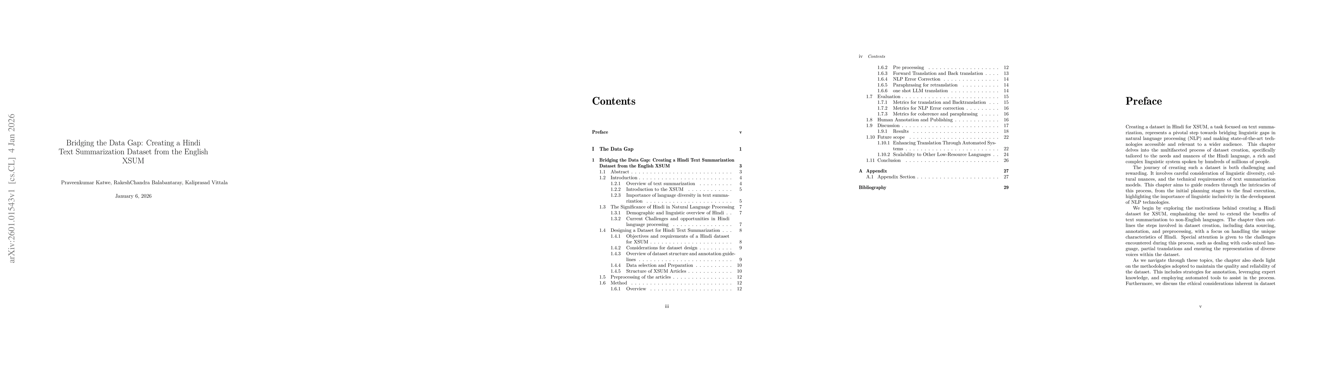 Thumbnail for Bridging the Data Gap: Creating a Hindi Text Summarization Dataset from the English XSUM