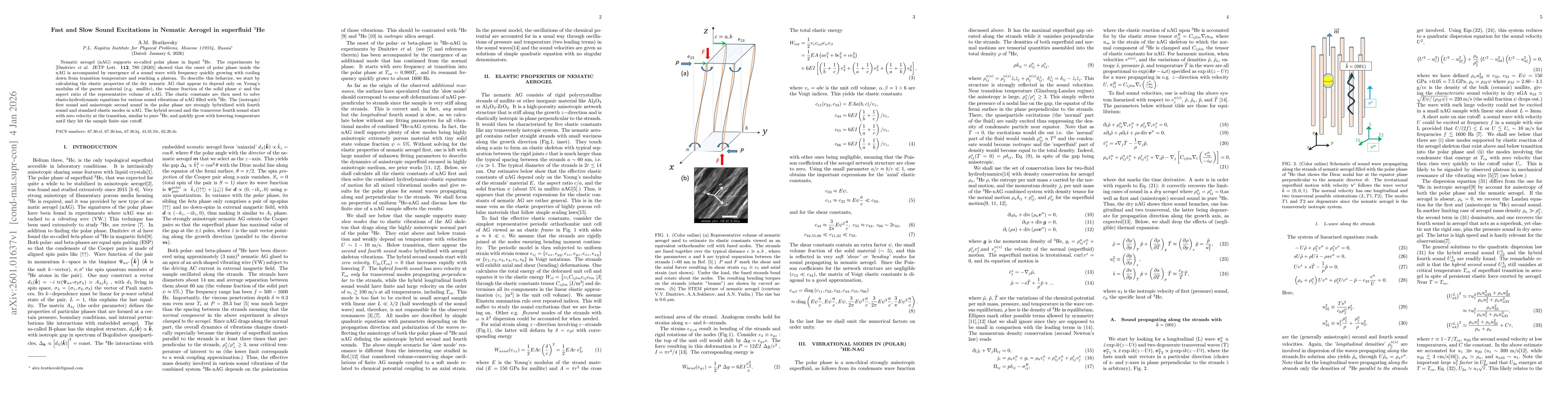 Thumbnail for Fast and Slow Sound Excitations in Nematic Aerogel in superfluid 3He
