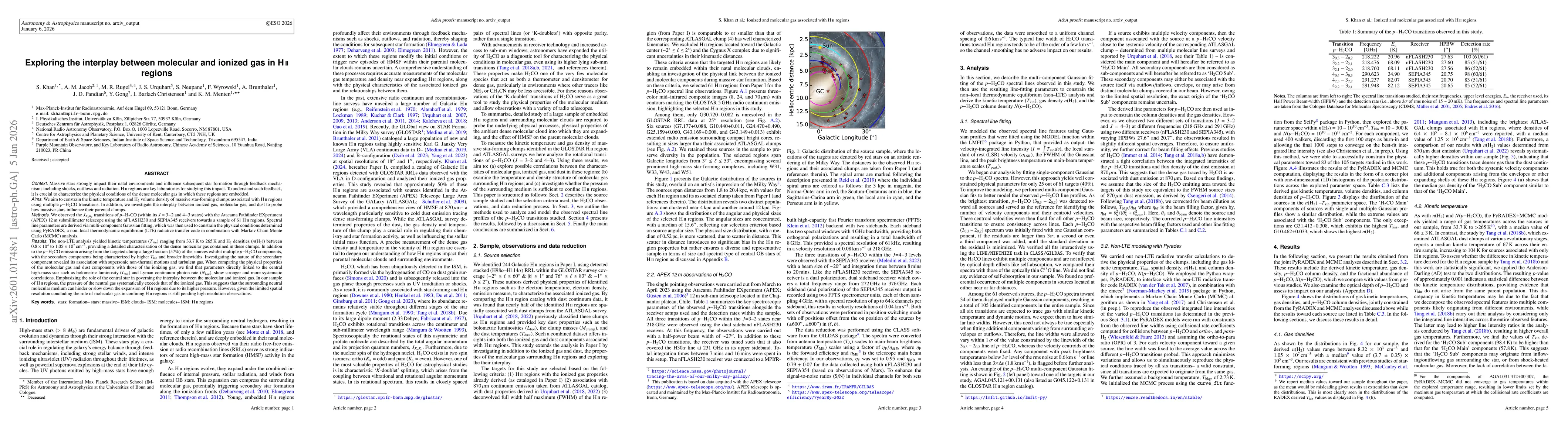 Thumbnail for Exploring the interplay between molecular and ionized gas in HII regions