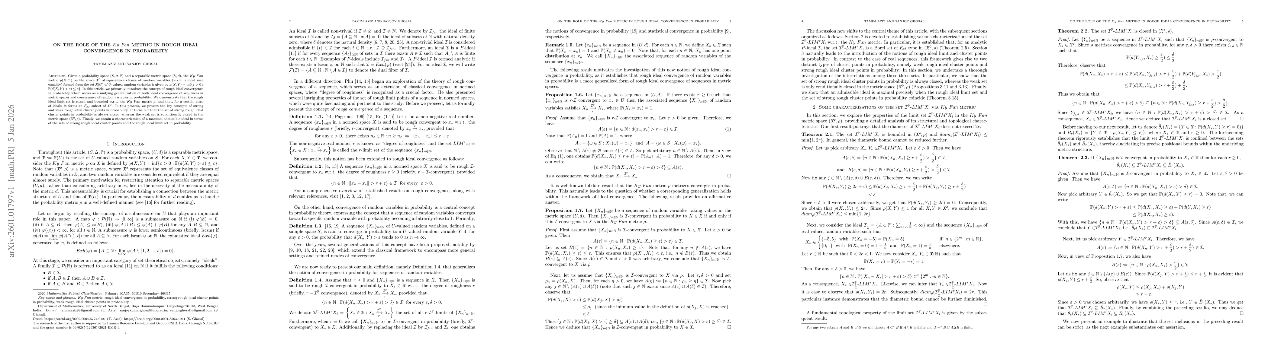 Thumbnail for On the role of the Ky Fan metric in rough ideal convergence in probability