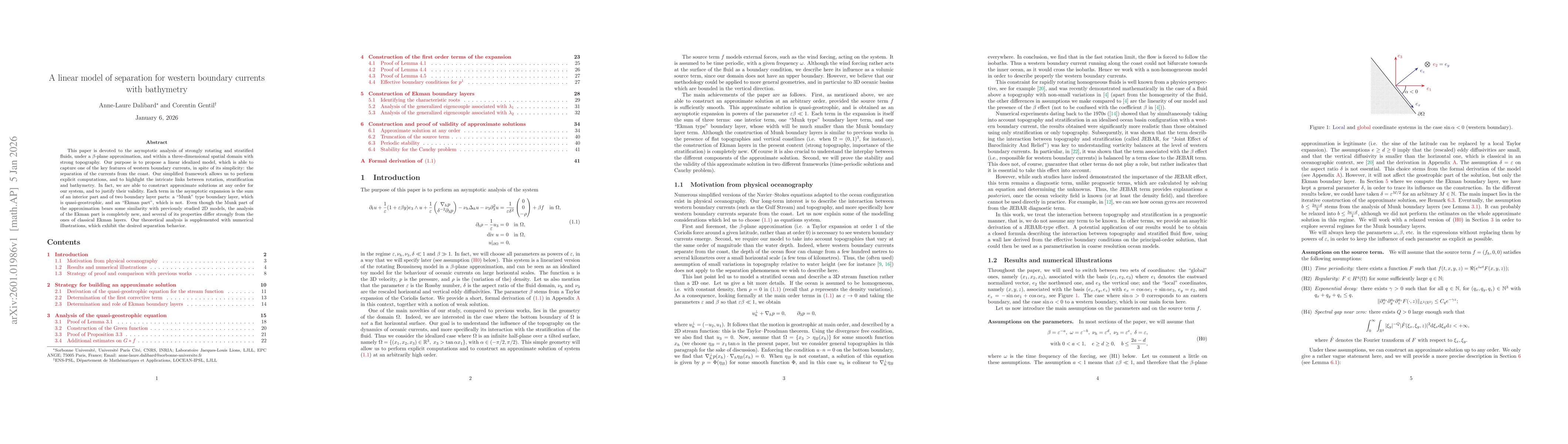 Thumbnail for A linear model of separation for western boundary currents with bathymetry
