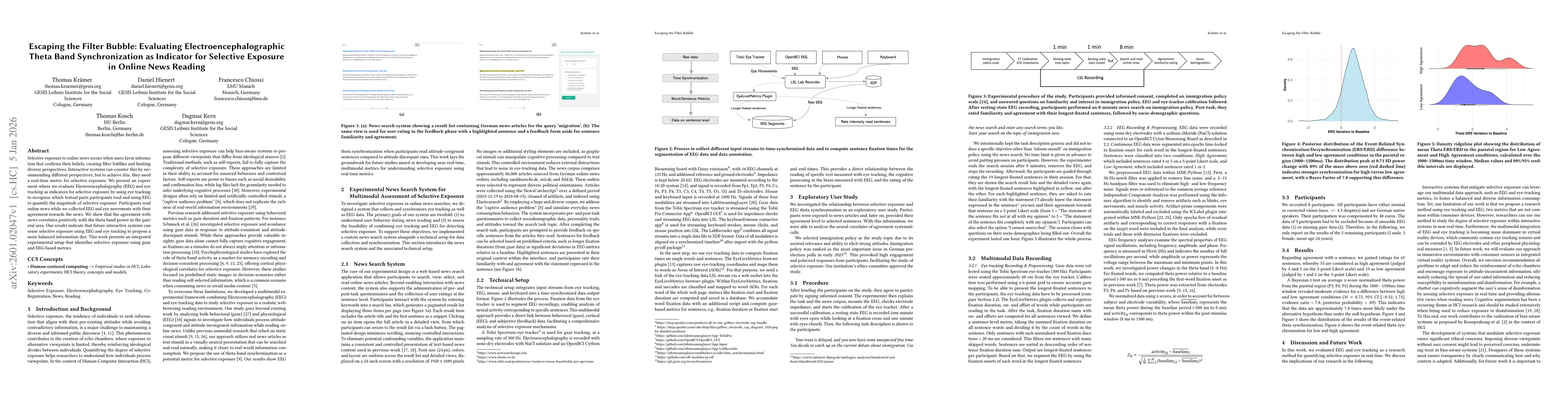 Thumbnail for Escaping the Filter Bubble: Evaluating Electroencephalographic Theta Band Synchronization as Indicator for Selective Exposure in Online News Reading