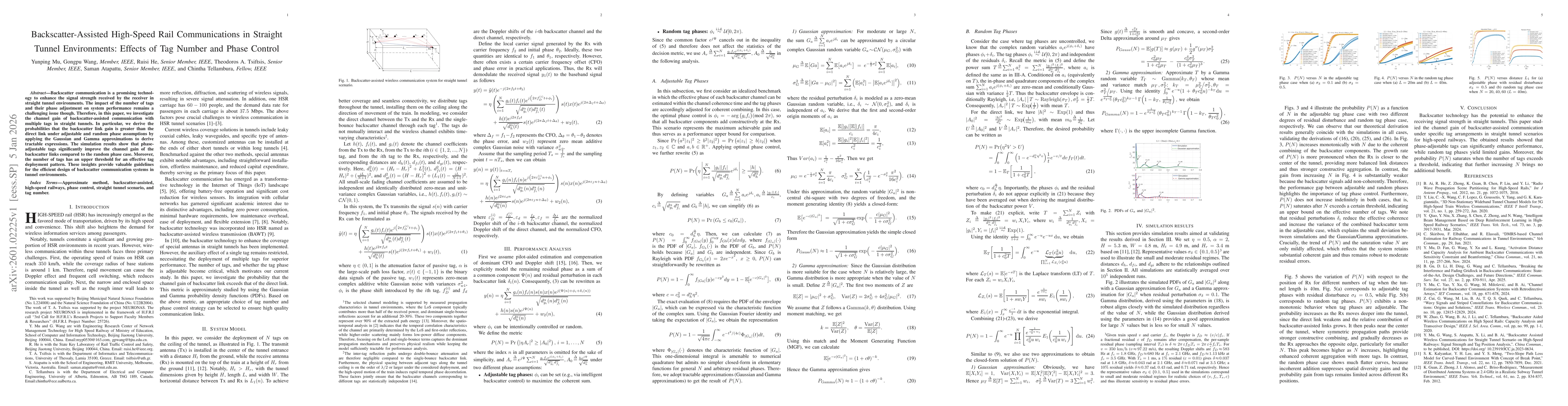 Thumbnail for Backscatter-Assisted High-Speed Rail Communications in Straight Tunnel Environments: Effects of Tag Number and Phase Control