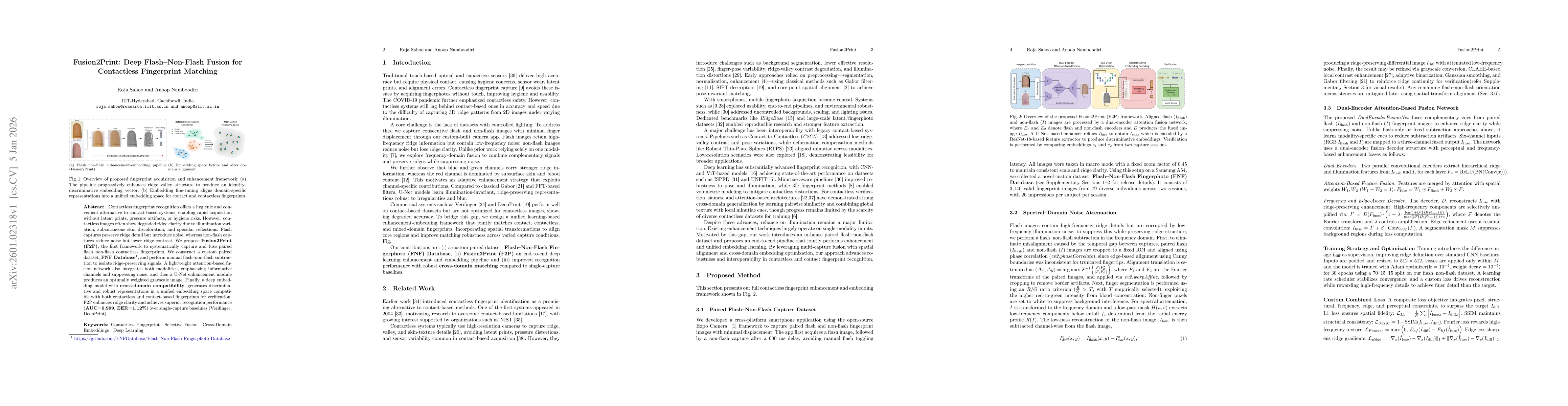 Thumbnail for Fusion2Print: Deep Flash-Non-Flash Fusion for Contactless Fingerprint Matching