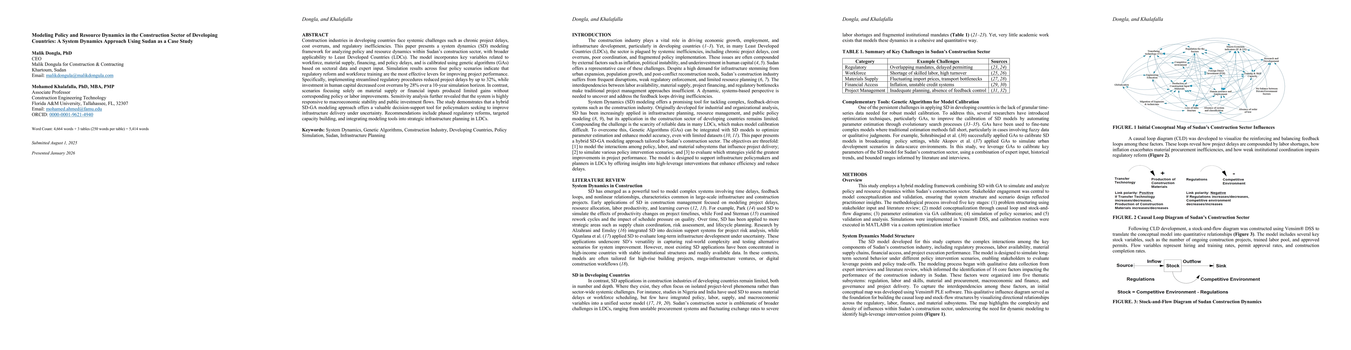 Thumbnail for Modeling Policy and Resource Dynamics in the Construction Sector of Developing Countries: A System Dynamics Approach Using Sudan as a Case Study
