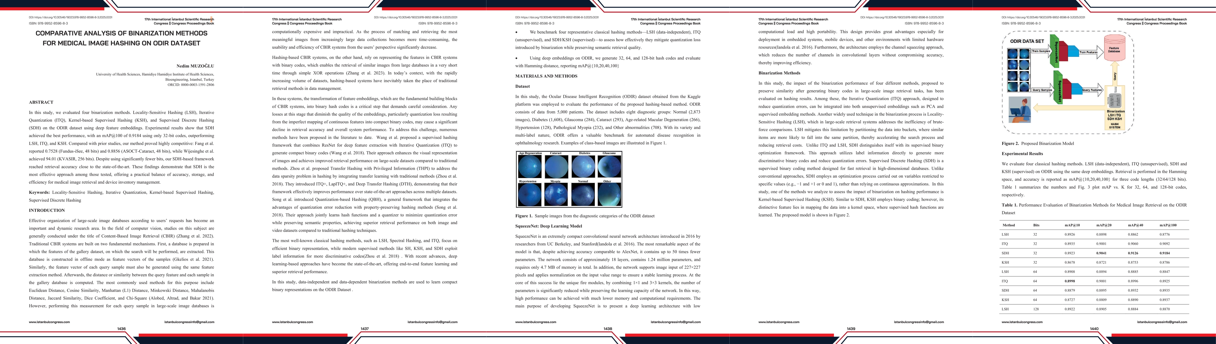 Thumbnail for Comparative Analysis of Binarization Methods For Medical Image Hashing On Odir Dataset