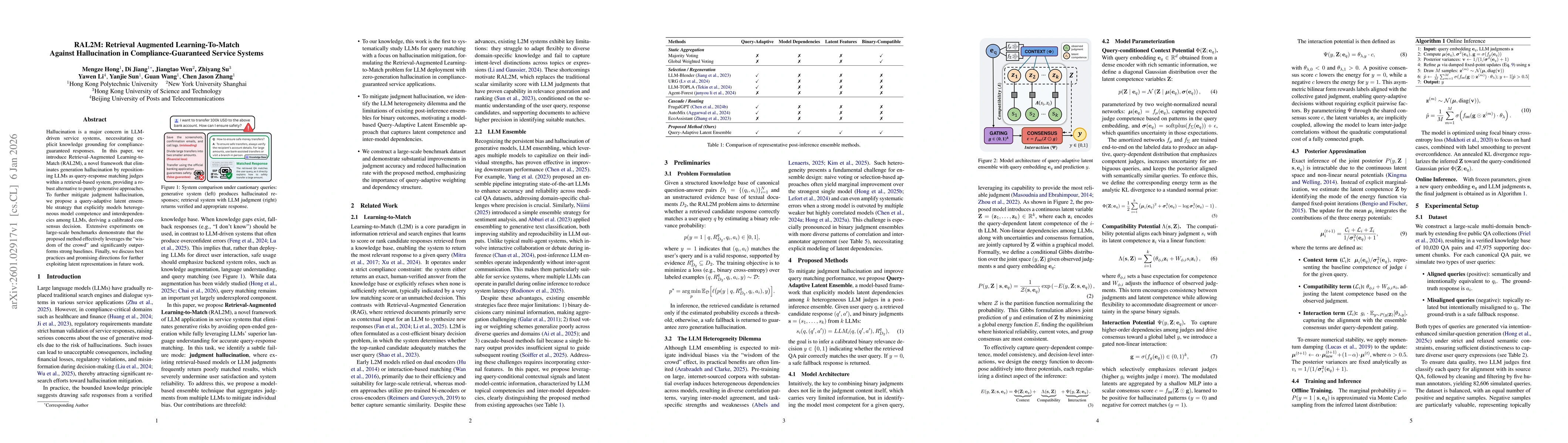 Thumbnail for RAL2M: Retrieval Augmented Learning-To-Match Against Hallucination in Compliance-Guaranteed Service Systems