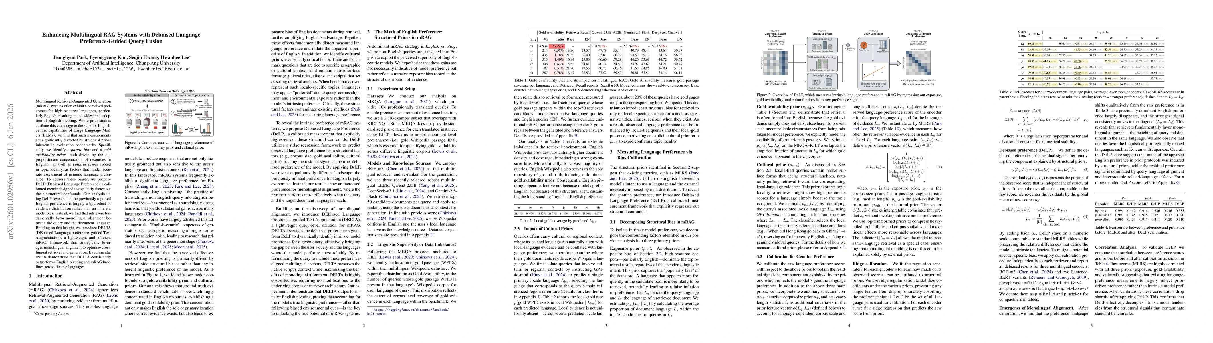 Thumbnail for Enhancing Multilingual RAG Systems with Debiased Language Preference-Guided Query Fusion