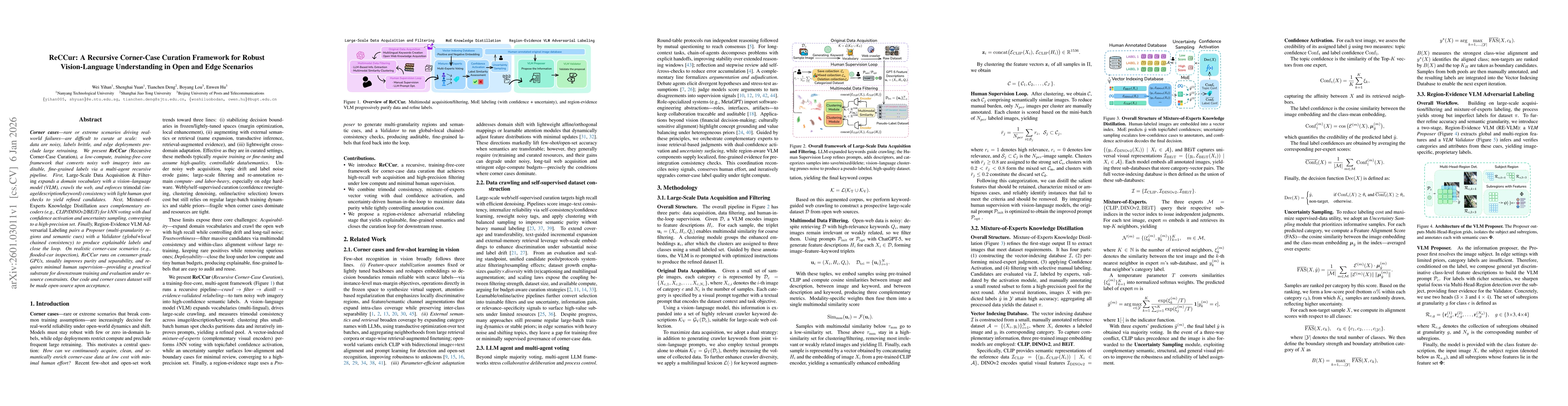 Thumbnail for ReCCur: A Recursive Corner-Case Curation Framework for Robust Vision-Language Understanding in Open and Edge Scenarios