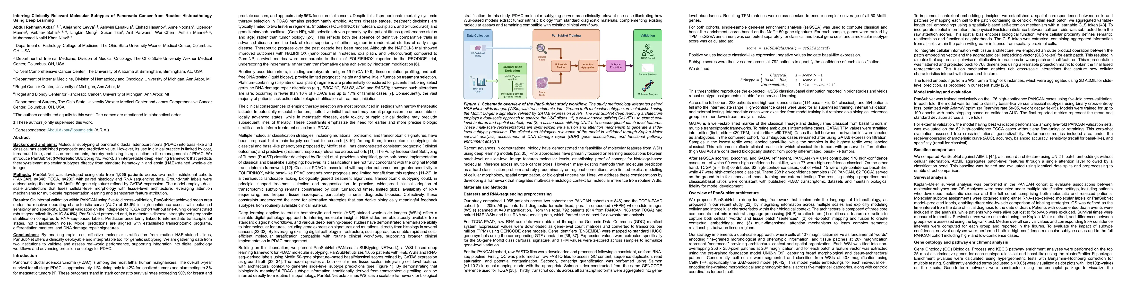 Thumbnail for Inferring Clinically Relevant Molecular Subtypes of Pancreatic Cancer from Routine Histopathology Using Deep Learning