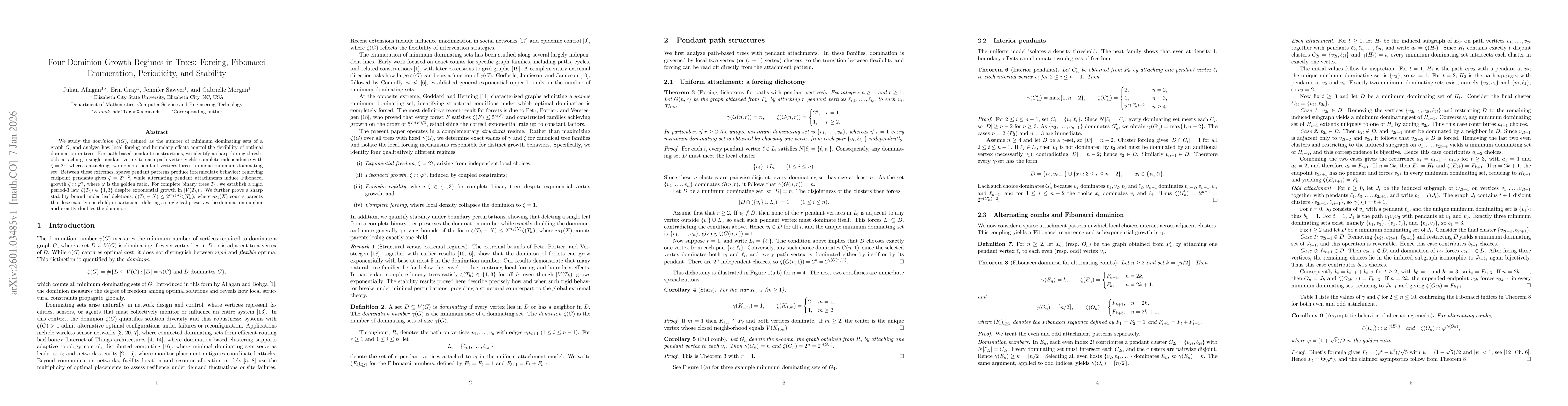 Thumbnail for Four Dominion Growth Regimes in Trees: Forcing, Fibonacci Enumeration, Periodicity, and Stability