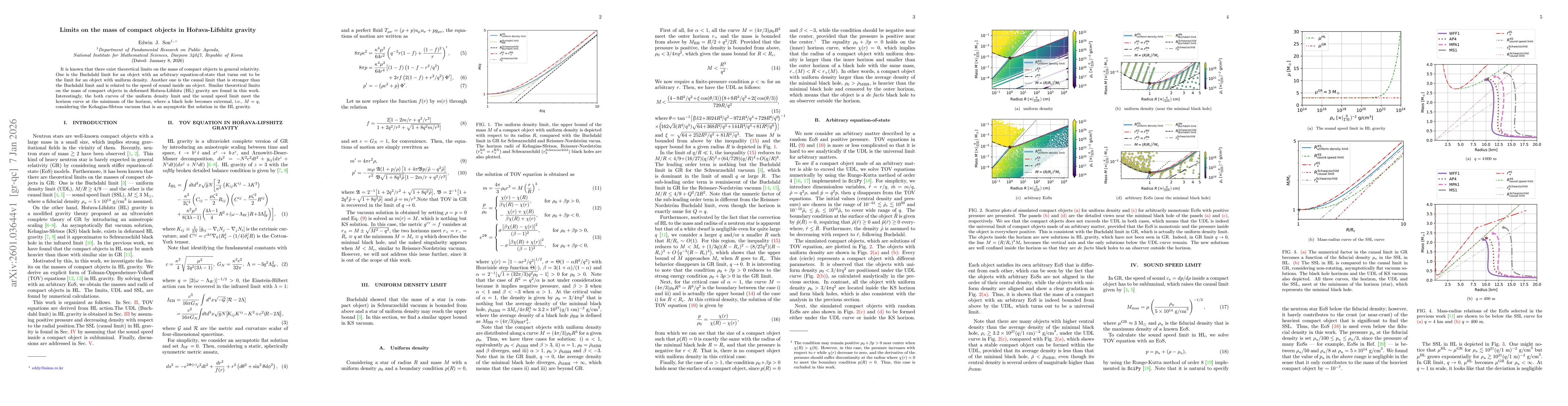 Thumbnail for Limits on the mass of compact objects in Hořava-Lifshitz gravity