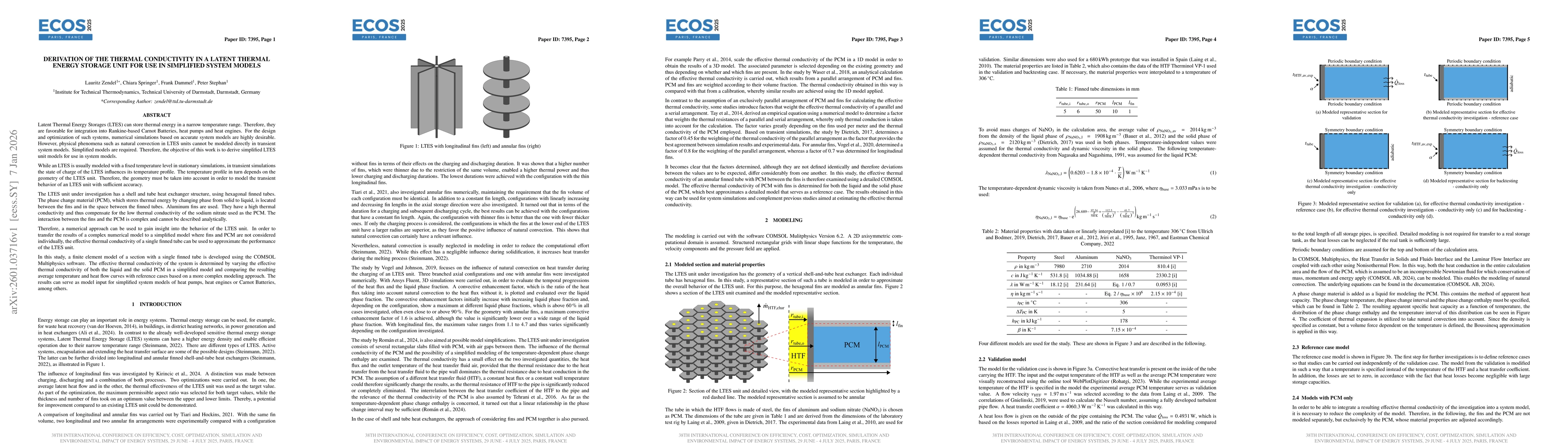 Thumbnail for Derivation of the Thermal Conductivity in a Latent Thermal Energy Storage Unit for Use in Simplified System Models