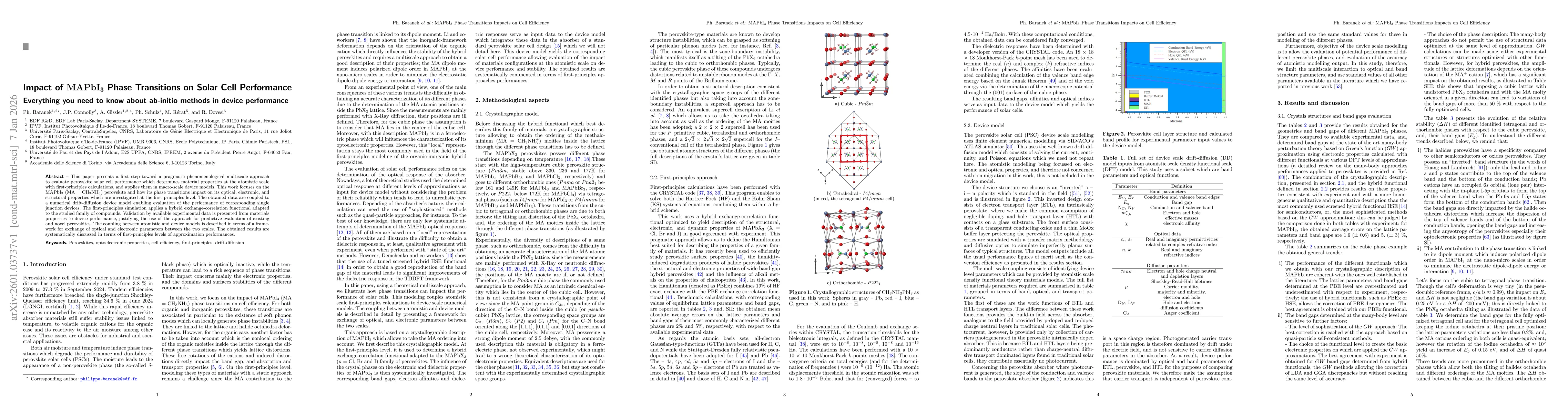 Thumbnail for Impact of MAPbI3 Phase Transitions on Solar Cell Performance