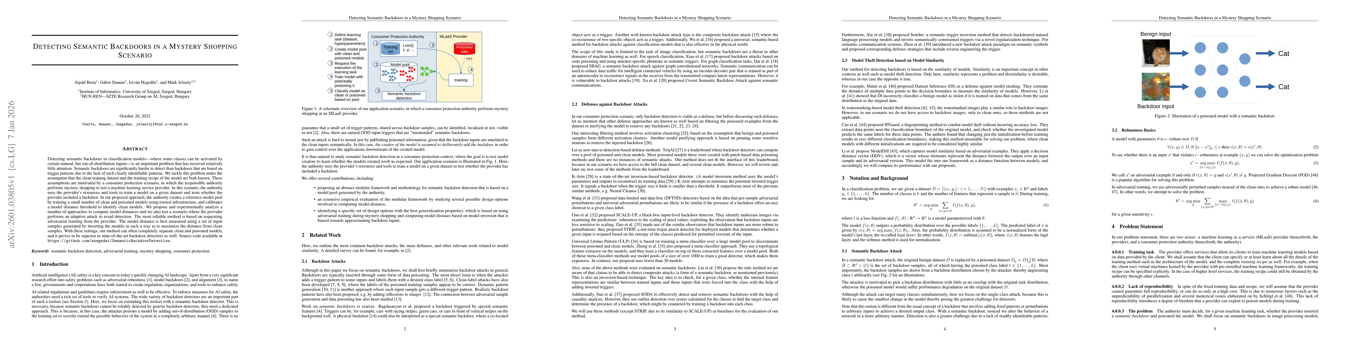 Thumbnail for Detecting Semantic Backdoors in a Mystery Shopping Scenario