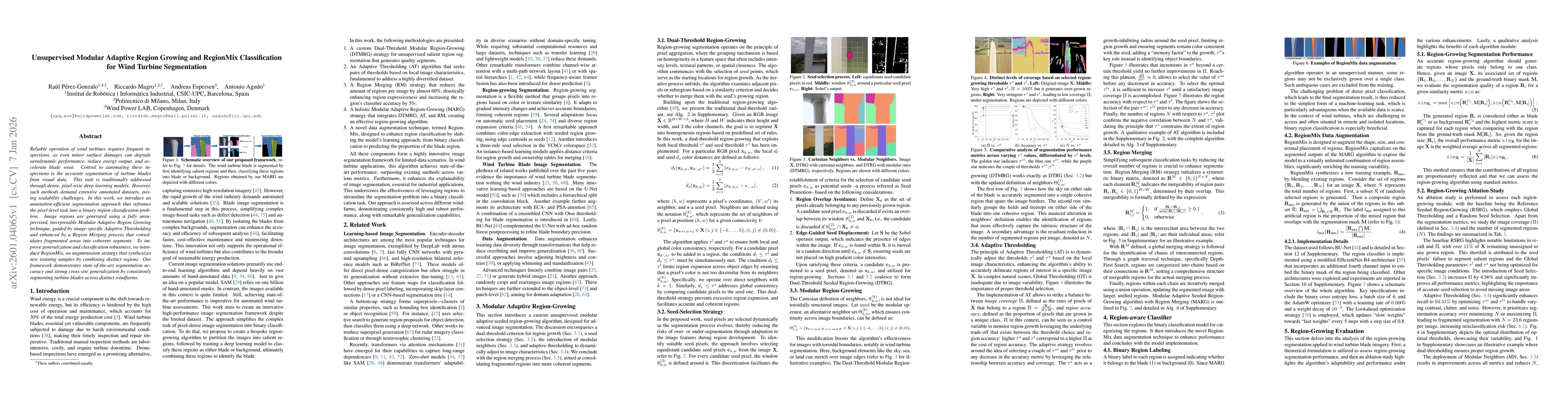 Thumbnail for Unsupervised Modular Adaptive Region Growing and RegionMix Classification for Wind Turbine Segmentation