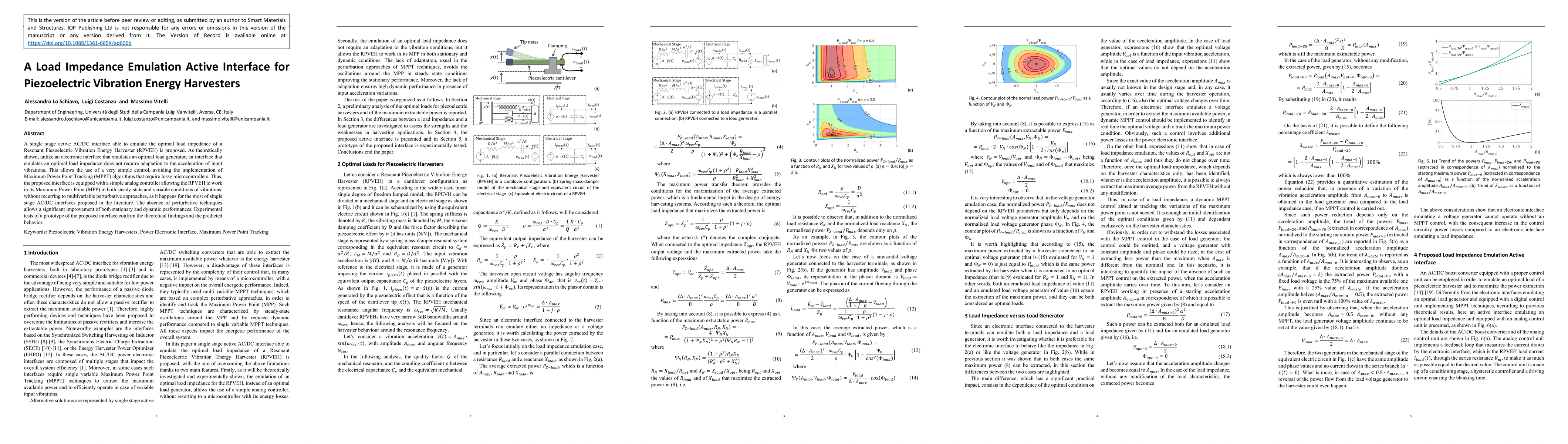 Thumbnail for A Load Impedance Emulation Active Interface for Piezoelectric Vibration Energy Harvesters