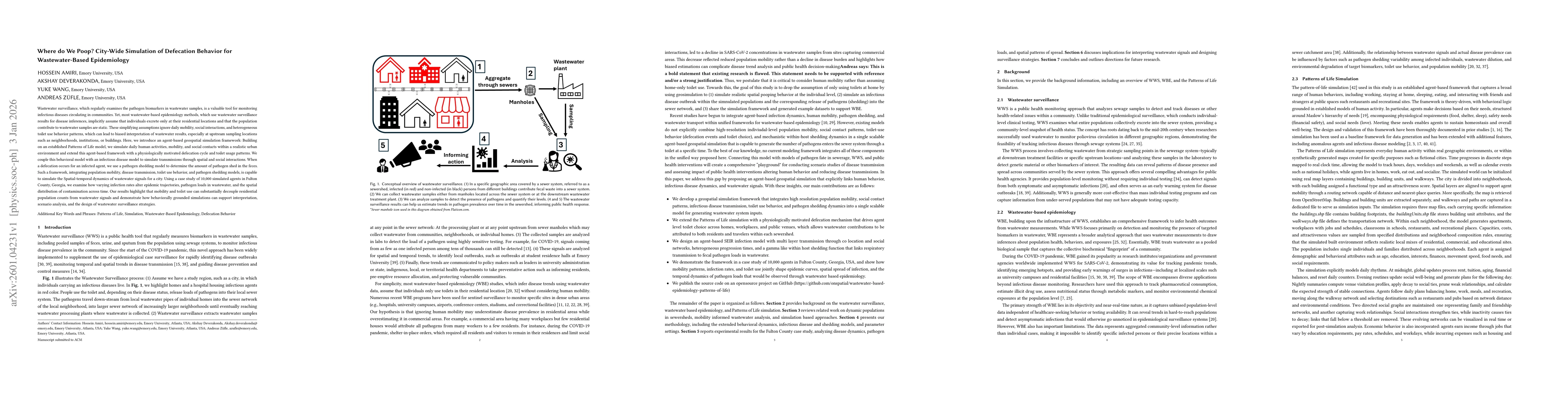 Thumbnail for Where do We Poop? City-Wide Simulation of Defecation Behavior for Wastewater-Based Epidemiology