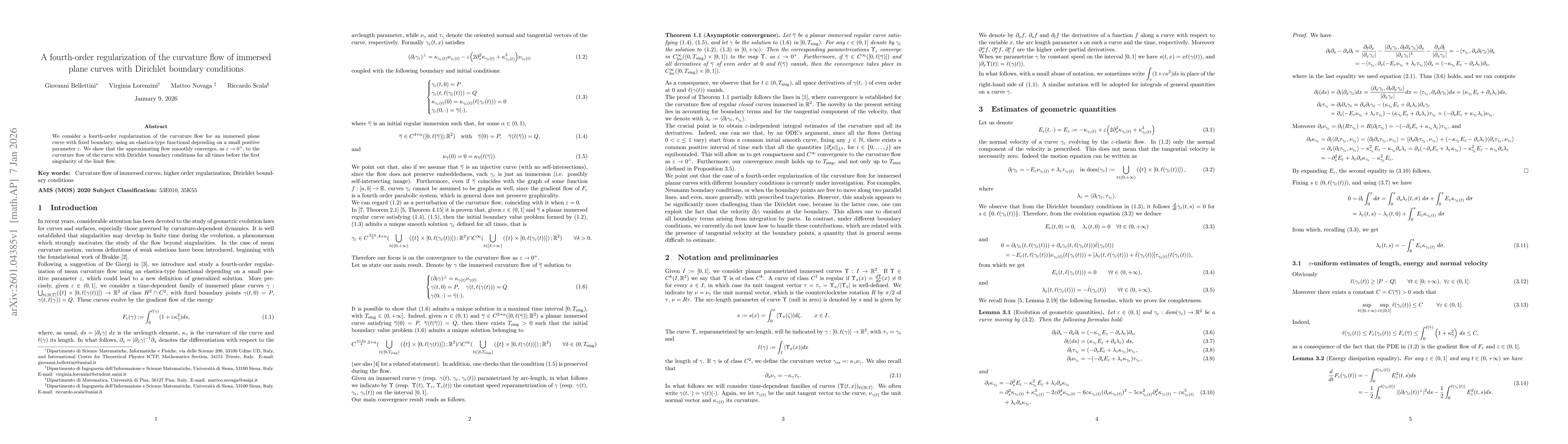 Thumbnail for A fourth-order regularization of the curvature flow of immersed plane curves with Dirichlet boundary conditions