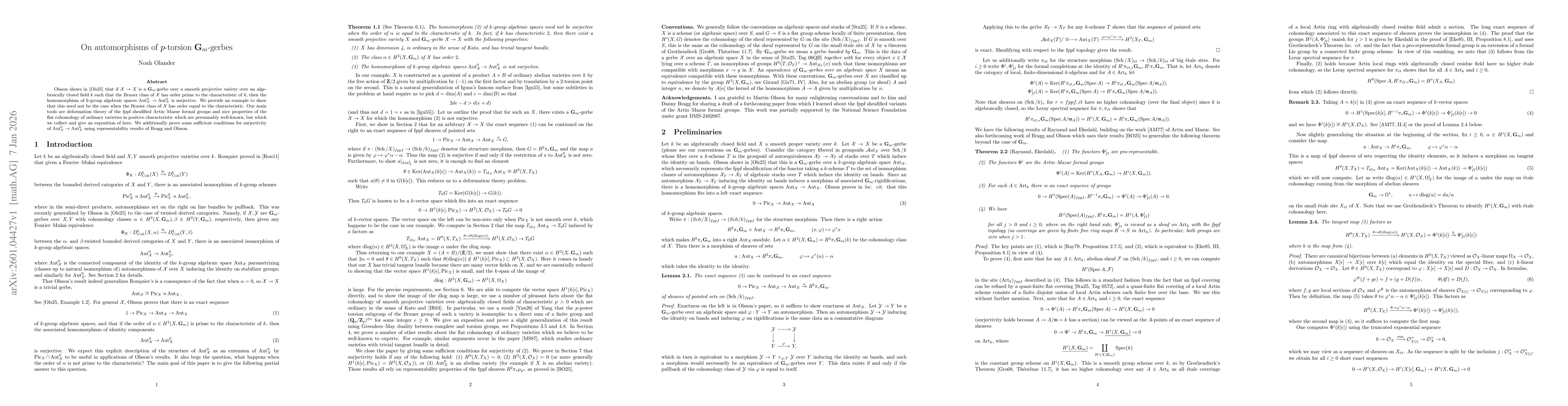 Thumbnail for On automorphisms of $p$-torsion $\mathbf{G}_m$-gerbes