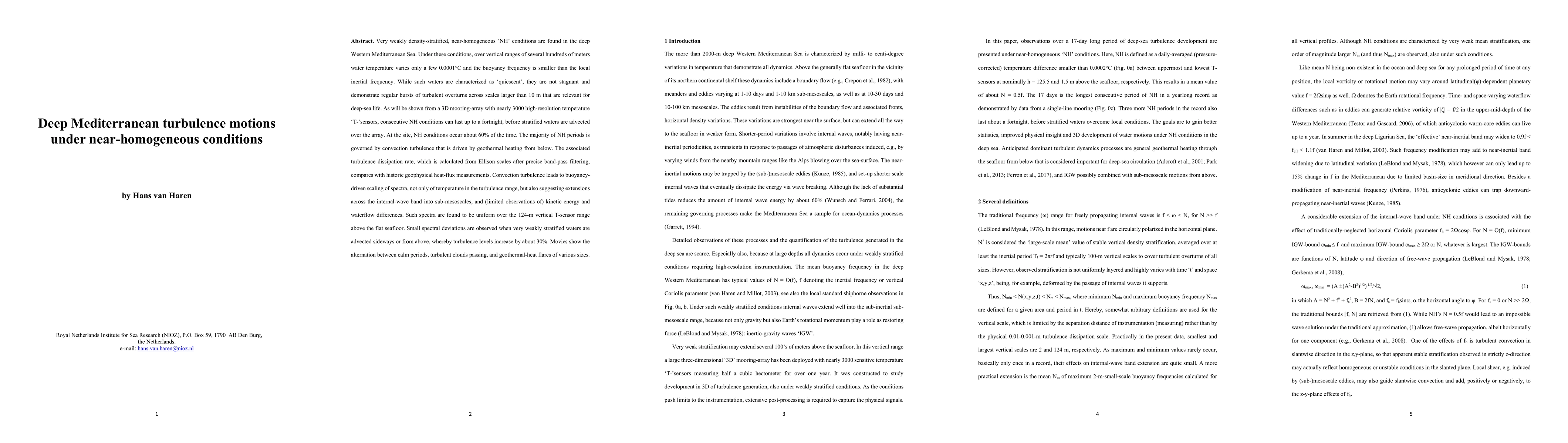 Thumbnail for Deep Mediterranean turbulence motions under near-homogeneous conditions