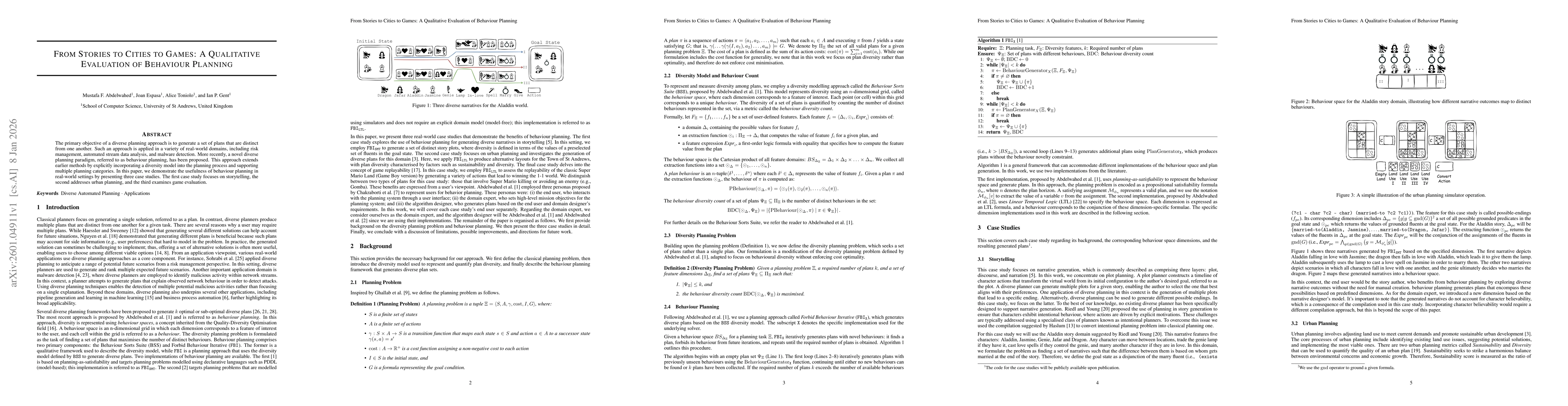 Thumbnail for From Stories to Cities to Games: A Qualitative Evaluation of Behaviour Planning