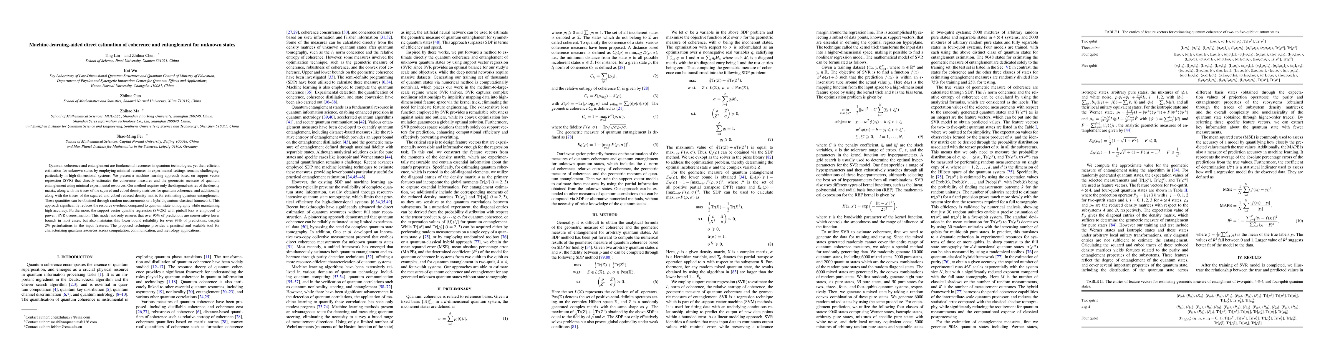 Thumbnail for Machine learning-aided direct estimation of coherence and entanglement for unknown states