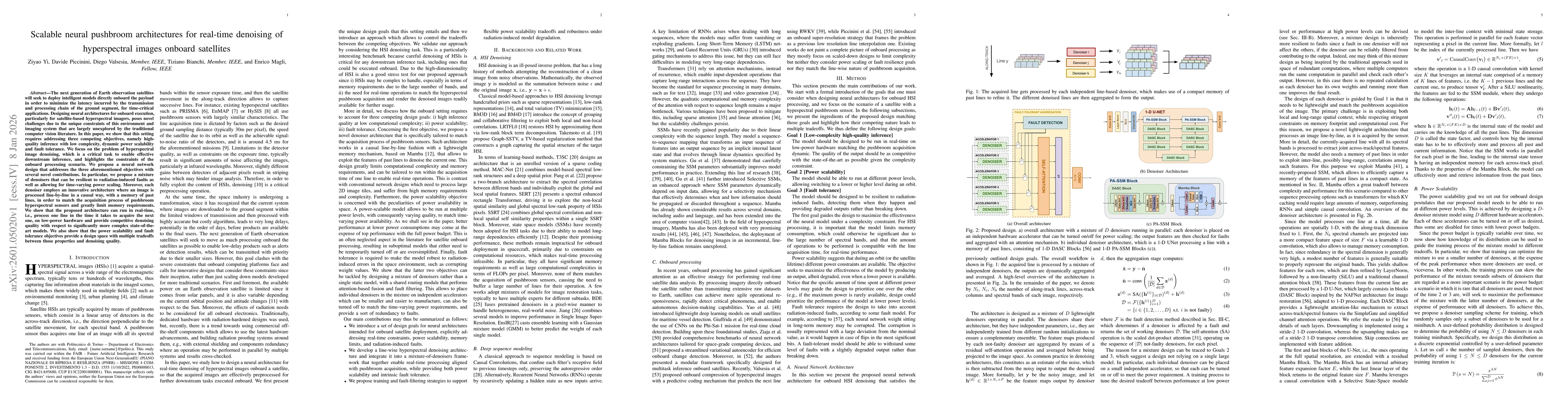 Thumbnail for Scalable neural pushbroom architectures for real-time denoising of hyperspectral images onboard satellites