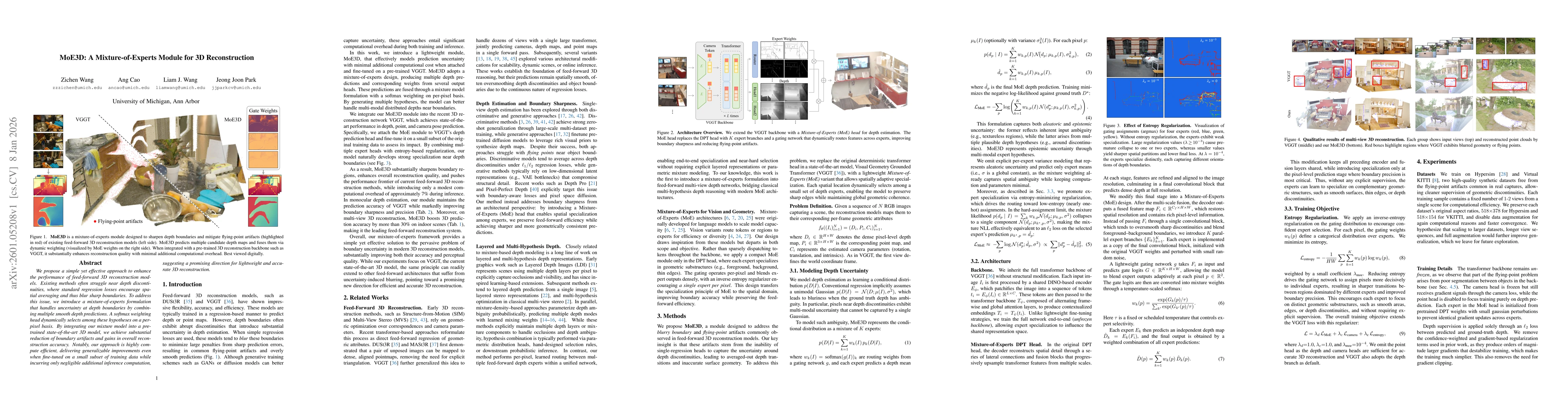 Thumbnail for MoE3D: A Mixture-of-Experts Module for 3D Reconstruction