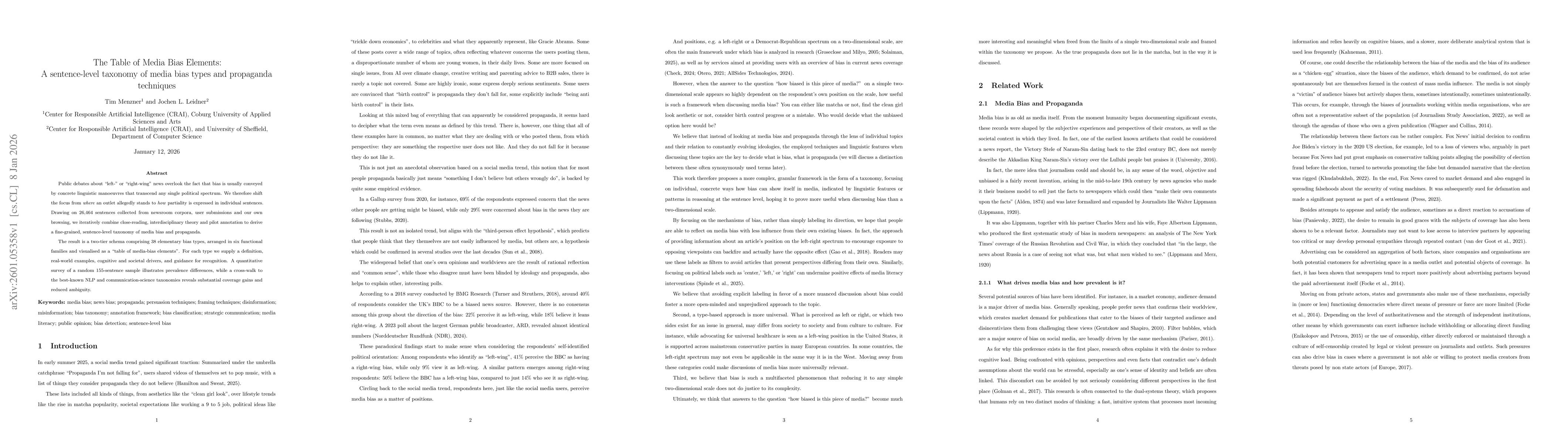 Thumbnail for The Table of Media Bias Elements: A sentence-level taxonomy of media bias types and propaganda techniques