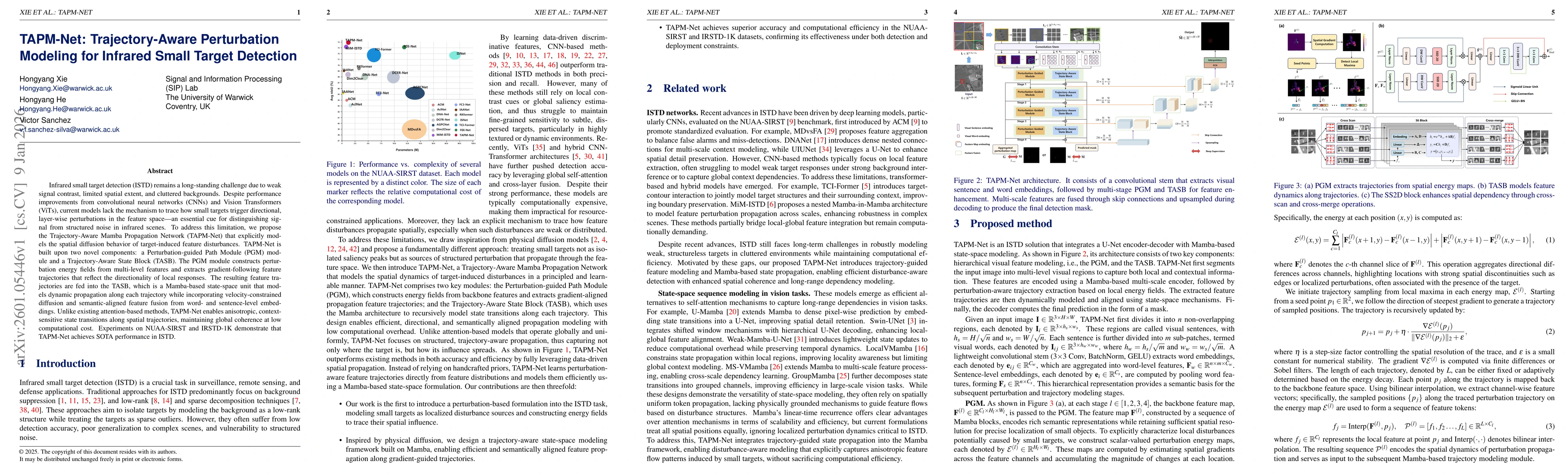 Thumbnail for TAPM-Net: Trajectory-Aware Perturbation Modeling for Infrared Small Target Detection